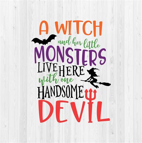 A witch and her monsters lve here